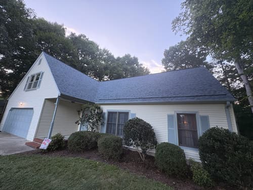 Two-Layer Tear-Off — 28.33 Squares, Two-Story with Chimney Cricket